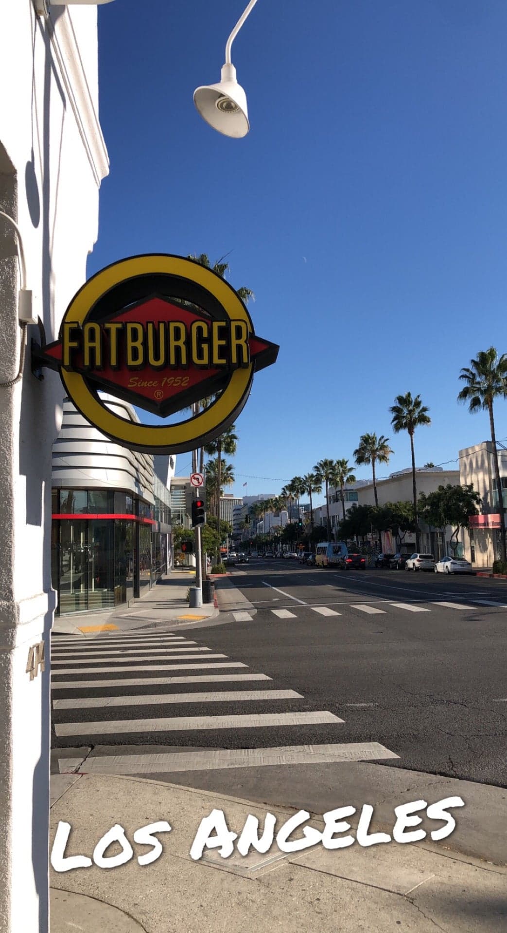 Fatburger, a restaurant in Beverly Hills